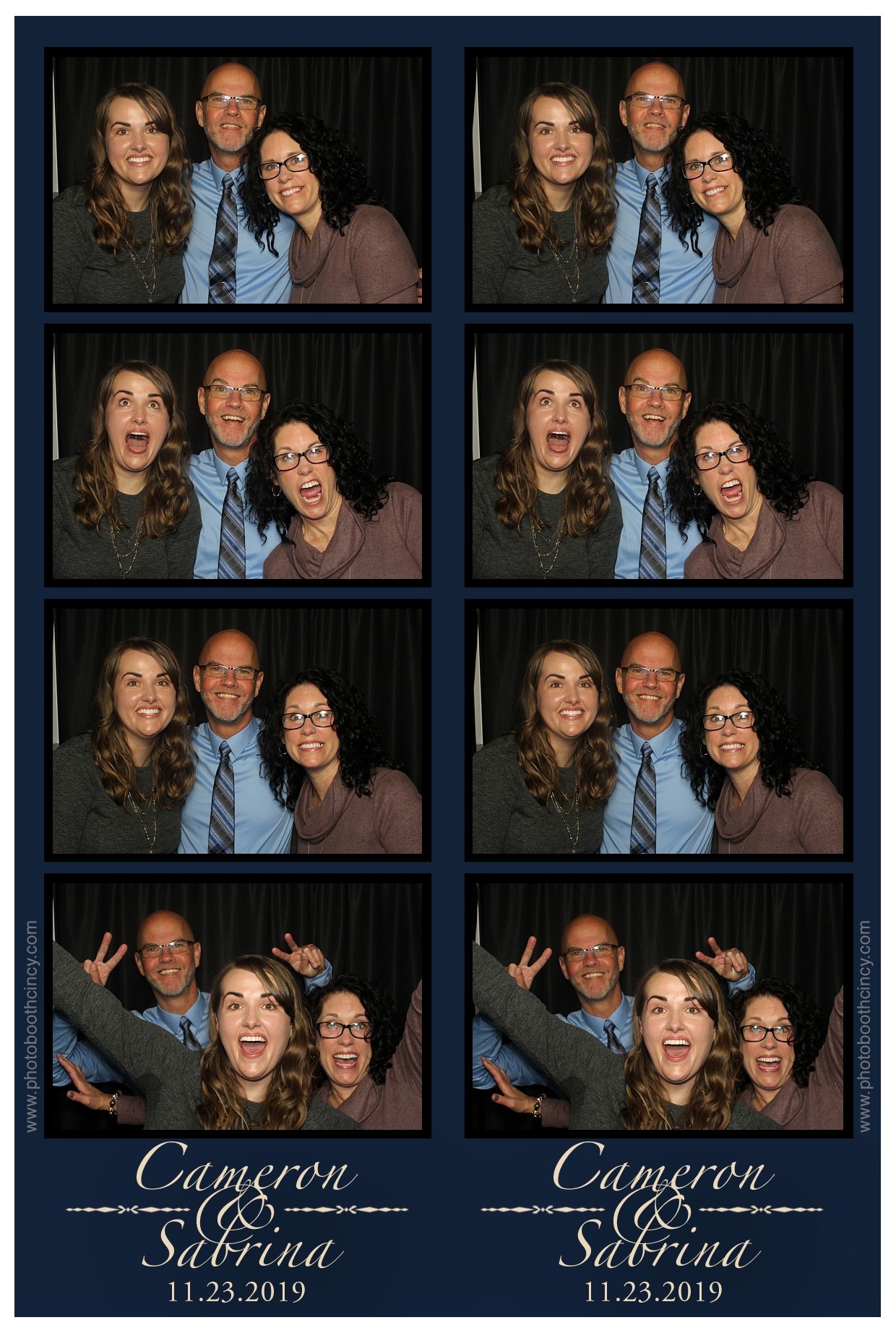 Cameron & Sabrina | View more photos from the event at gallery.photoboothcincy.com/u/PhotoBoothCincy/Cameron-Sabrina